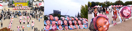 Merry Umbrella Project in HIMEJI